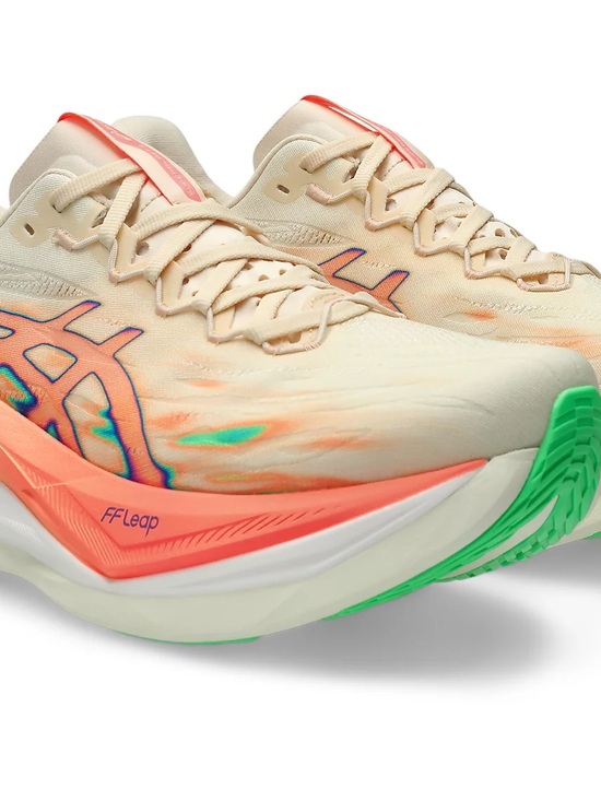 Asics Shoes - ASICS Women’s FF Leap Running Shoes — Cream/Coral/Green